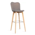 Lily bar stool oak base 01