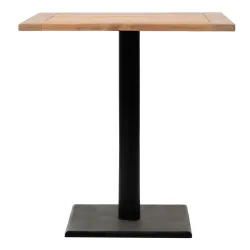 Bistro wooden deals table